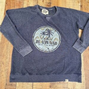 Blue 84 Men's Navy Hawaii Sweater Size Large